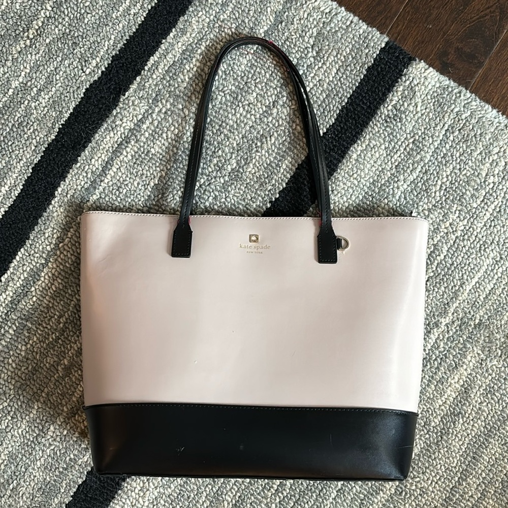 🖤KATE SPADE Colorblock Leather Tote Bag